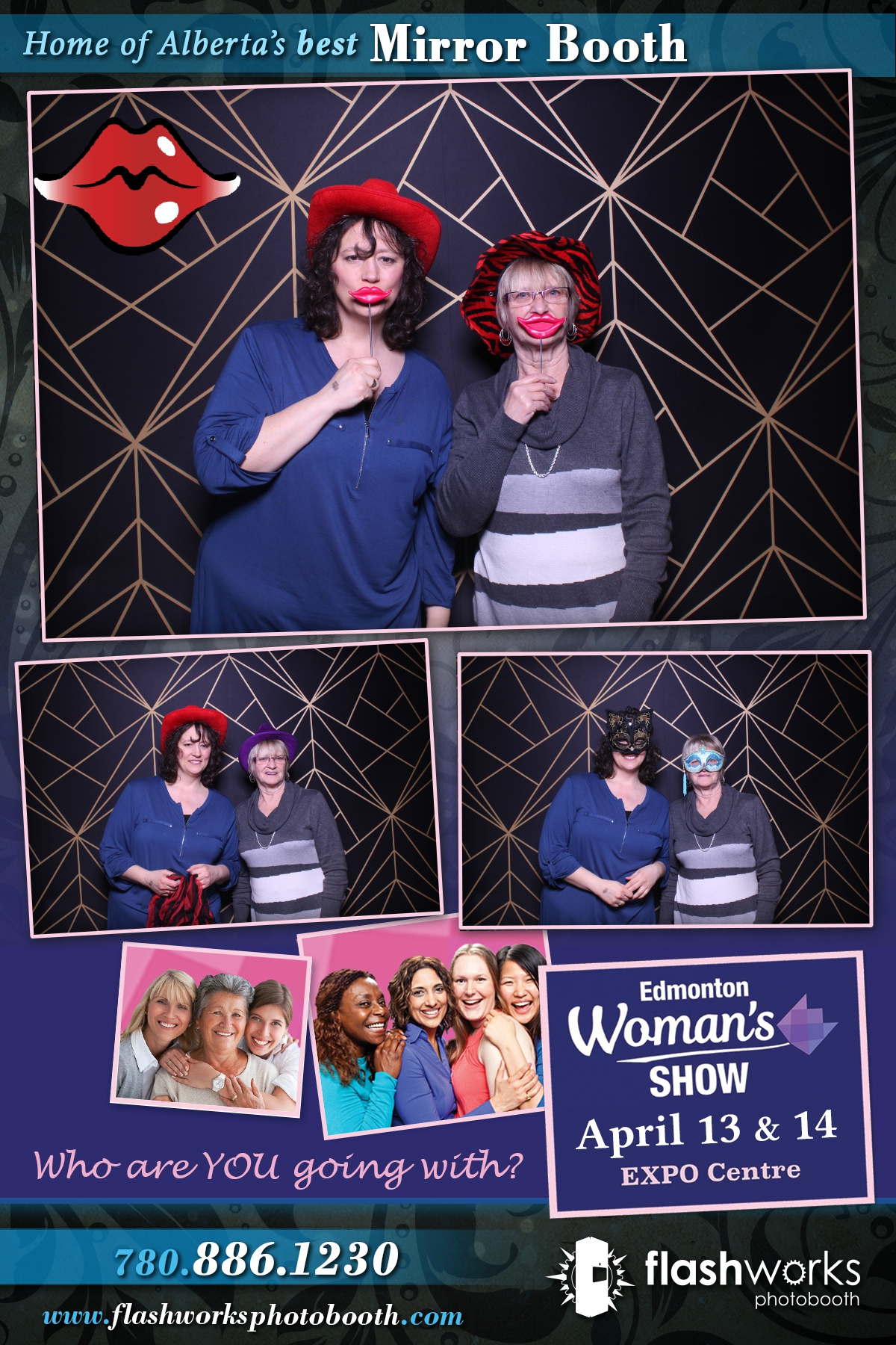 Spring Edmonton Woman's Show 2019 | View more photos from the event at gallery.flashworksphotobooth.com/u/FlashworksPhotoboothInc/Spring-Edmonton-Womans-Show-2019